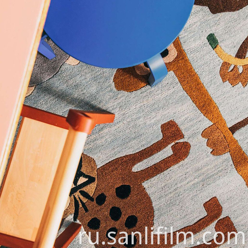 Delicate Natural Fibers Carpet Protective Film